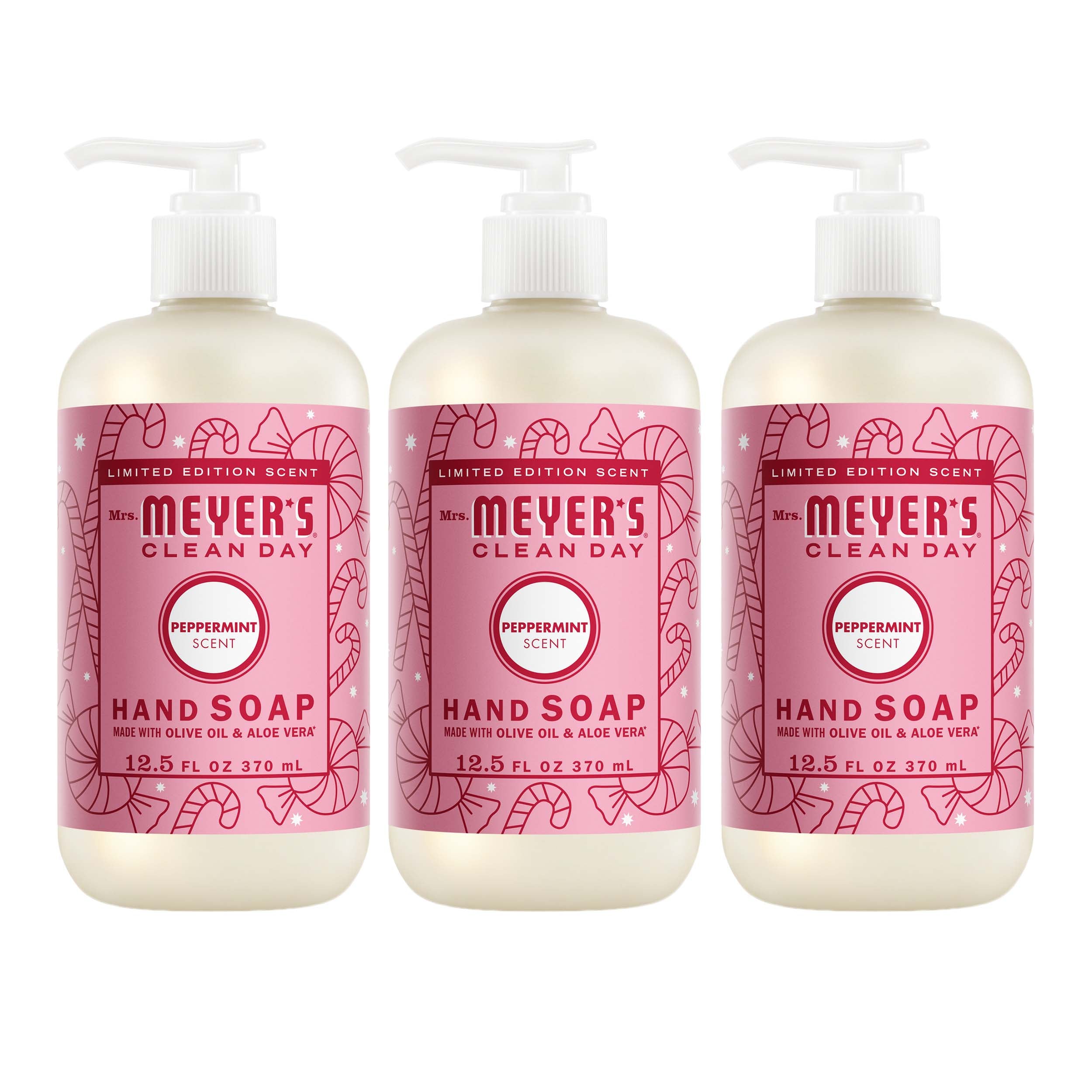 Peppermint Liquid Hand Soap 3-count Bundle